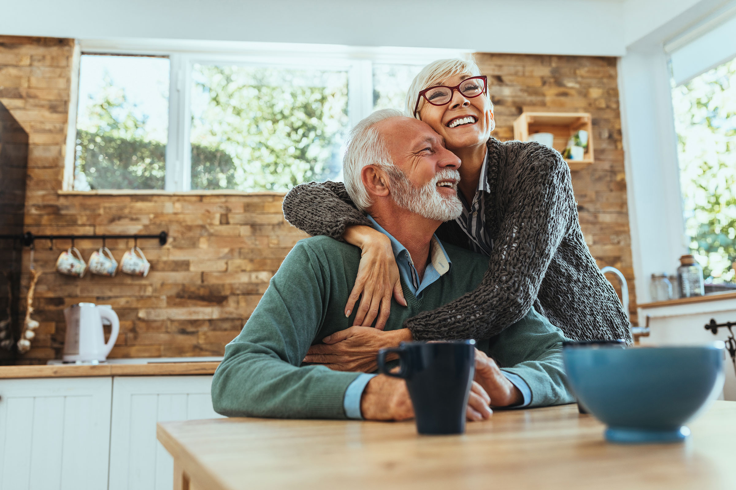 healthy senior couple