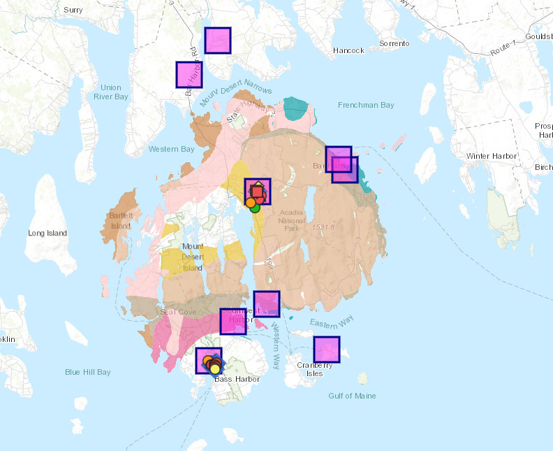 PFAS sites in Maine